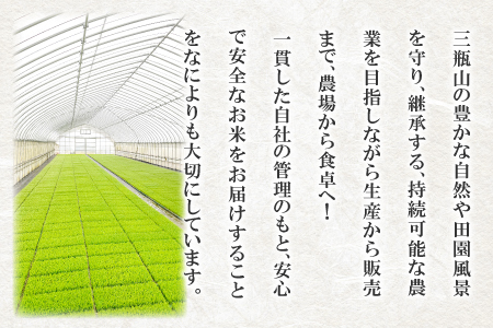 さんべ浮布米（無洗米）定期便（8kg×3回コース）【令和6年産 2024年産 定期便 3回 特別栽培米 コシヒカリ 無洗米 8kg×3回 合計24kg 島根県産 大田市産 米 減農薬】