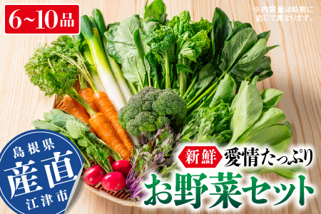 新鮮愛情たっぷり お野菜セット| 野菜 野菜セット 旬野菜セット 6～10品目 野菜セット詰合せ