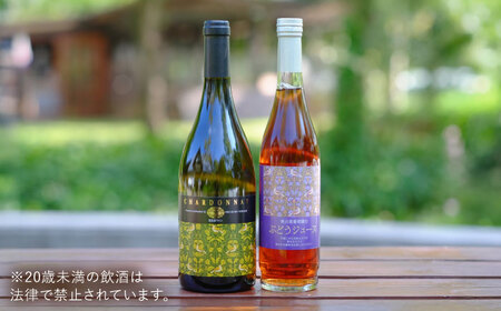 ワイン シャルドネ（白ワイン）・ぶどうジュースセット [AICS029]