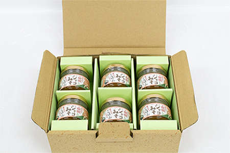 ジャコ 奥出雲山椒ジャコみそ6個セット[AIAF003] ジャコ