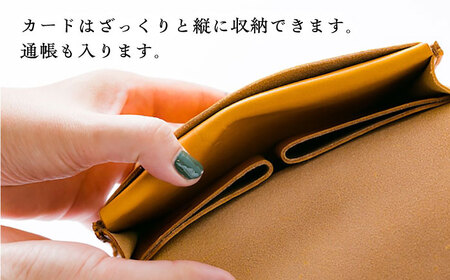 財布 本革の長財布 (イエロー)＜完全受注生産＞[AIBF016] 財布