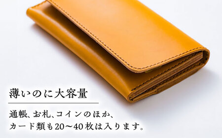 財布 本革の長財布 (イエロー)＜完全受注生産＞[AIBF016] 財布