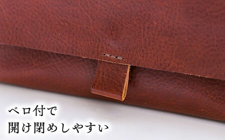 財布 本革の長財布 (チョコ)＜完全受注生産＞[AIBF014] 財布