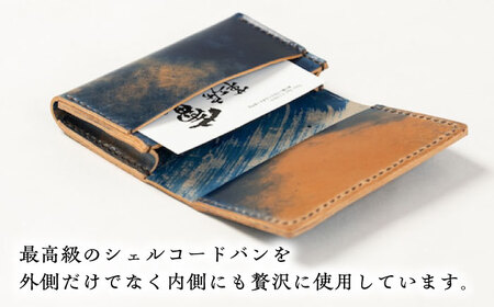 名刺入れ コードバン名刺入れ＜完全受注生産＞[AIBF008] 名刺入れ