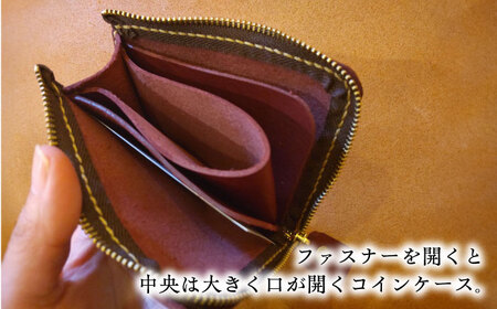 財布 ミニ財布ワインレッド＜完全受注生産＞ [AIBF005] 財布