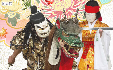 ハンドタオル 出雲神楽ハンドタオル「スサノオB」 [AICZ005] ハンドタオル