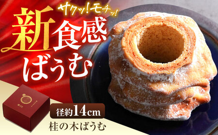 バウムクーヘン 桂の木ばうむ×1本 バウムクーヘン [AIAW002] バウムクーヘン