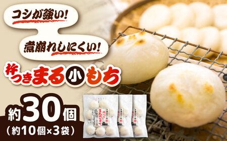 餅 杵つきまるこもち 300g 3袋セット（30個）[AIBB015]
