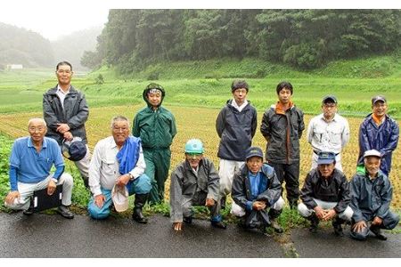 島根県雲南市「大月谷コウノトリやすらぎ米」きぬむすめ8kg（2kg×4）
