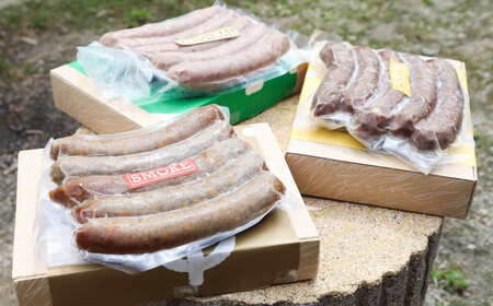 ソーセージ イノシシソーセージ3種類（オリジナル・チーズ・スモーク）[AIAK002] ソーセージ