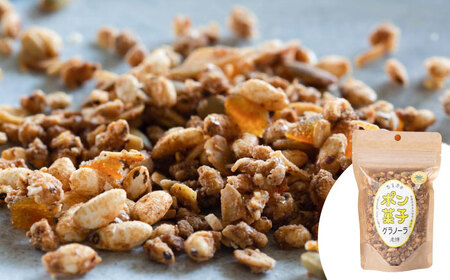 お菓子 ポン菓子グラノーラ3点（オリジナル・黒豆きなこ・出西しょうが）[AICH001] お菓子