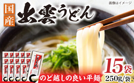 うどん 雲南の干しうどん(平麺) 250g×15袋  [AICE001] うどん