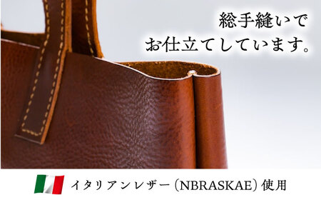 バッグ トートバック(A4サイズ・チョコ)完全受注生産[AIBF034] バッグ