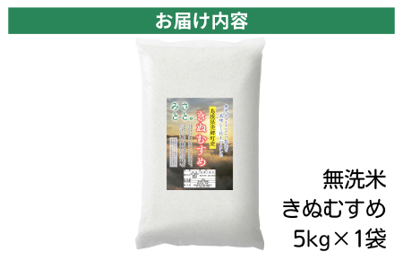 【令和7年産 数量限定】 島根県美郷町産 無洗米きぬむすめ 5kg【お米 5kg 精米 白米 ブランド米 米 きぬむすめ お米 2025年産】