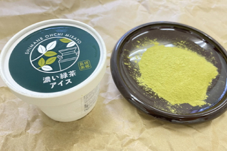 濃い緑茶アイス 6個入り