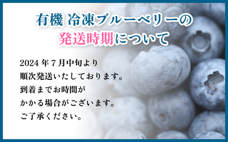 先行予約】有機 冷凍ブルーベリー1.6kg（400g×4パック) | 島根県邑南町