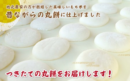 つきたて丸餅 40個（10個入り4袋）