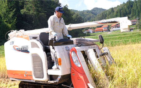 令和6年産【定期便6回】石見高原みずほ米コシヒカリ 無洗米仕上 3kgx6回 