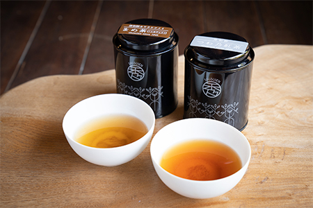 特産ノンカフェインのまめ茶と緑茶葉でつくる和紅茶 のセット【1145864】