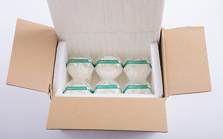 ジャージー牛の生乳を使用したソフトクリーム ドーム君 6個入り【配送不可地域:離島】【1260021】