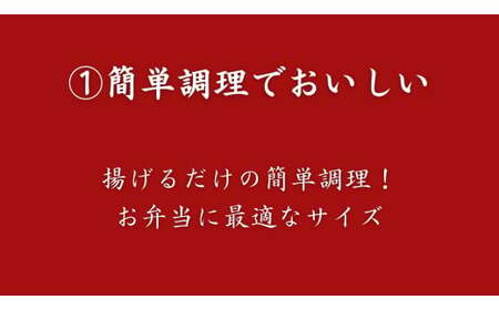 とっても小さなアジフライ220ｇ（10枚入）×2パック アジフライ アジ 鯵 国産 お弁当に 冷凍