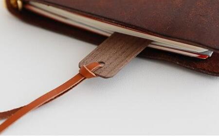 木製しおり スリムタイプ 2個セット【ご自宅用】