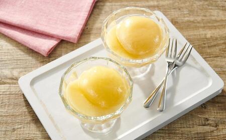 フルーツ萬果荘 清水 白 桃 缶2本詰合せ 案詰 | 桃　