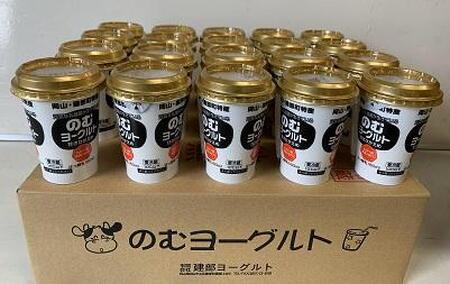 建部のむヨーグルト（甘さ控えめ）20本