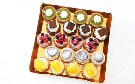 定期便 4ヶ月 フレッシュ タルト 専門店 STYLE 岡山みに たると 厳選 5種 20個入 お菓子 ケーキ タルト スイーツ 合せ