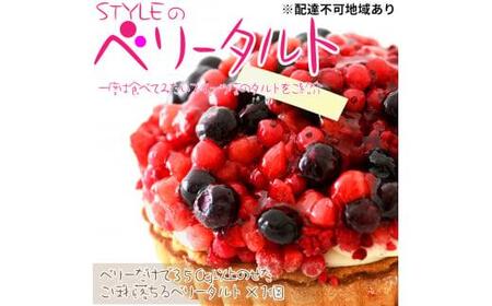 フレッシュタルト 専門店 「STYLE」 ベリー タルト 1個（5号 15cm 860g） 贅沢なサクサク 濃厚 クリーム 極上 デザート