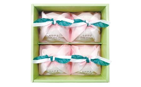 【お歳暮】備前岡山 御菓子処 清風庵 おかやま 白桃 ゼリー 4個入 | ゼリー