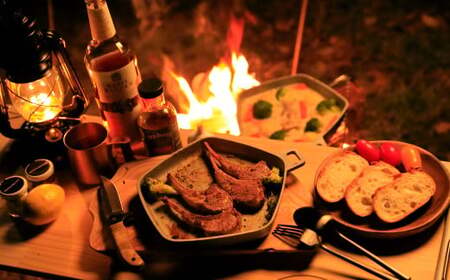 KEIxF 極厚アルミスキレット 深型