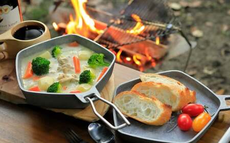 KEIxF 極厚アルミスキレット 深型