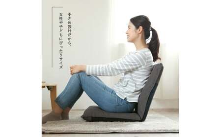 【ネイビー】Sフィット座椅子 椅子 座椅子 ウレタン リクライニング 岡山県 倉敷市
