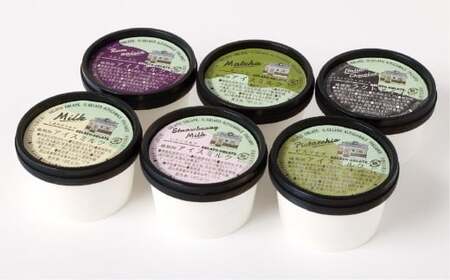 ジェラート 6個セット アイス 90ml 6種 各1個 ミルク いちごミルク ピスタチオ チョコ 抹茶 ラムレーズン 詰め合わせ 食べ比べ 岡山県 倉敷市