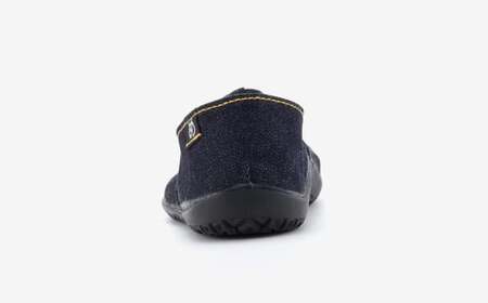 足袋型シューズ『たびりら』カラー:デニム【22.0cm】【倉敷市産 国産 靴 くつ シューズ 足袋型コンフォートシューズ 足袋シューズ 足袋 軽い 綿100% 岡山県 倉敷市 おすすめ 人気】