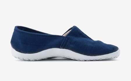 足袋型シューズ『たびりら』カラー:凪【22.0cm】【倉敷市産 国産 靴 くつ シューズ 足袋型コンフォートシューズ 足袋シューズ 足袋 軽い 綿100% 岡山県 倉敷市 おすすめ 人気】