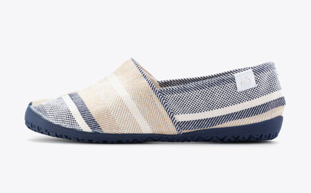 足袋型コンフォート『たびりら』カラー：海【22.5cm】【倉敷市産 国産 靴 くつ シューズ 足袋型コンフォートシューズ 足袋シューズ 足袋 軽い 綿100％ 岡山県 倉敷市 おすすめ 人気】