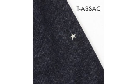 全2サイズ】T-ASSACレディースジーンズ「WIDE/INDIGO」（ワイド