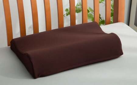 MSピロー【ブラウン】 高反発 カバー洗濯OK メディカルサポートピロー【日本製 枕 まくら 高反発枕 高反発まくら 洗える枕 おすすめ 岡山県 倉敷市 人気】