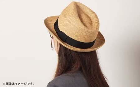 ペーパーブレード帽子中折れハット【ライトグレー：L】