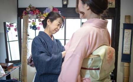 手ぶらでOK 浴衣レンタル チケット（2名様） 着付け・小物一式 ヘアセット付き