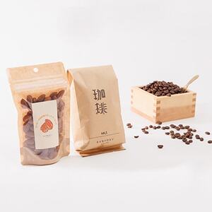 濃厚な甘味と香ばしい珈琲200g豆とコーヒーの焙煎機で煎ったアーモンド90g【1408484】