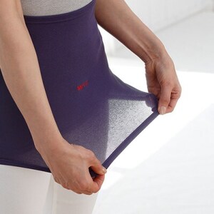 着る岩盤浴BSファイン　ウエストウォーマー【Mサイズ/ブラック】【1427039】