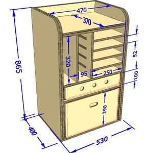 強化ダンボール【ランドセルラック】【1437543】