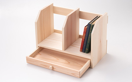 引き出し付き本立て　組み立てキット【1502681】