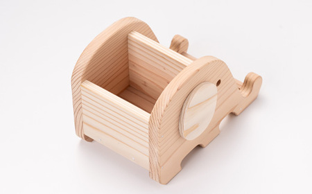 ぞうさんスマホ立て　組立工作キット【1542489】