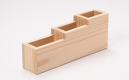 スリムペン立て階段　組立工作キット【1542684】