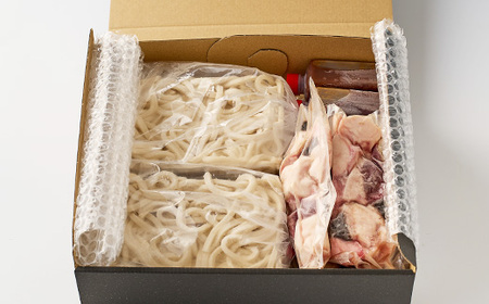 【冷凍】【4人前】津山名物ホルモンうどんセット(国産牛使用)【配送不可地域：離島】【1605327】