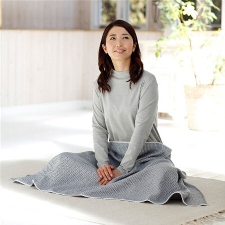 ハニカムブランケット F ブルー【1647815】 10,640円